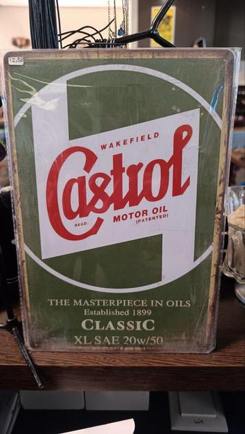 Castrol wandbord  beschikbaar voor biedingen