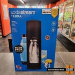 Sodastream Terra Megapack - Zwart | Nieuw in doos, Huis en Inrichting, Nieuw