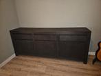 Dressoir donkerbruin, Huis en Inrichting, Kasten | Dressoirs, Ophalen, Gebruikt, 200 cm of meer, 25 tot 50 cm