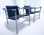 2x Perriand jeanneret Le Corbusier chaise longue LC1 Cassina, Ophalen of Verzenden, Gebruikt, Minder dan 50 cm