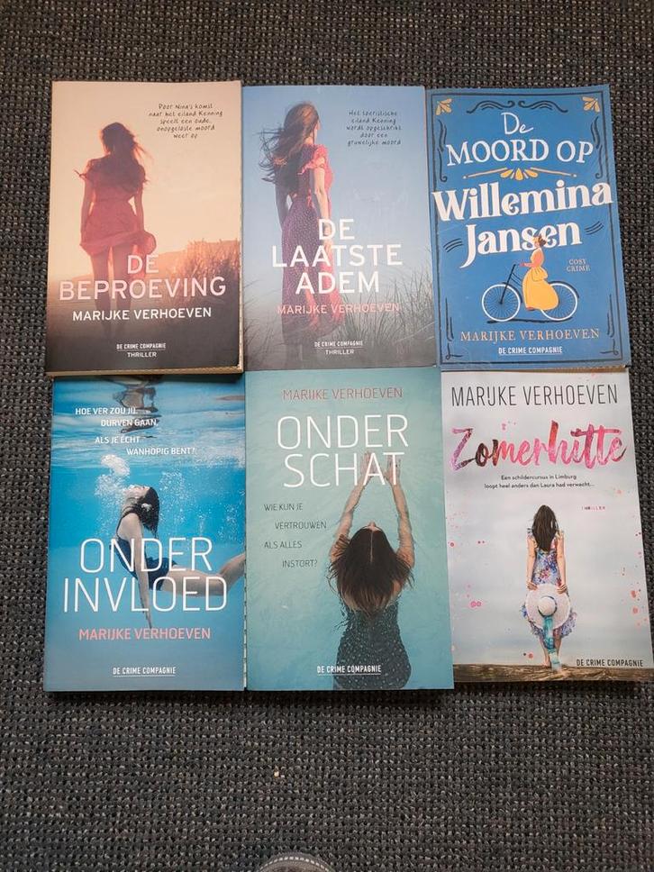 Marijke Verhoeven Boeken - Thrillers, Boeken, Thrillers, Zo goed als nieuw, Ophalen of Verzenden