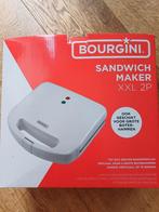 BOURGINI Sandwich Maker XXL wit - Toastie maker, Ophalen of Verzenden, Zo goed als nieuw