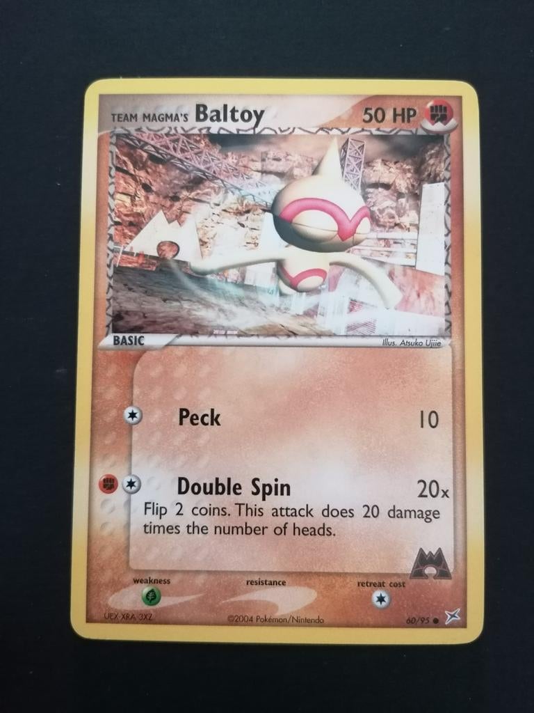 Team Magma's Baltoy - EX Team Magma vs Team Aqua 60/95, Ophalen of Verzenden, Zo goed als nieuw