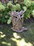 Houten Uil - Decoratief Beeld, Ophalen of Verzenden, Gebruikt, Vogel, Beeldje of Figuurtje