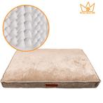 Orthopedisch hondenkussen 100x70 lichtbruin, Ophalen of Verzenden, Nieuw