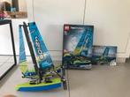 Lego technic catamaran, Ophalen, Zo goed als nieuw, Complete set, Lego
