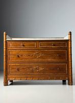 Faux Bamboo Commode Ladekast antiek