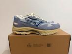 Te koop nieuwe Mizuno Wave Rider Beta maat 44.5, Postlaan 3, Blauw, Nieuw, Ophalen of Verzenden