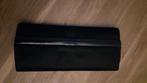 Clutch - avondtasje - Galas -zwart - satijn - met hengsel, Ophalen of Verzenden, Nieuw, Zwart, Avondtasje