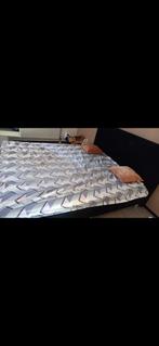 Bed 180 / 200 met alleen topper, Gebruikt, Tweepersoons, Ophalen of Verzenden, 180 cm