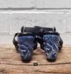 WON HUNDRED - Prachtige leren pumps maat 38 - Als nieuw, Kleding | Dames, Schoenen, Pumps, Zwart, Ophalen of Verzenden, Zo goed als nieuw