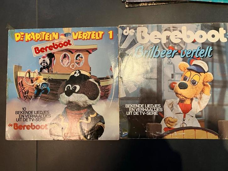 2 LP's de Bereboot .samen €3,-, Cd's en Dvd's, Vinyl | Kinderen en Jeugd, Gebruikt, Muziek, Tot 2 jaar, 3 tot 5 jaar, Ophalen of Verzenden