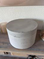 Brocante Hoedendoos / Opbergbox - Decoratief, Ophalen of Verzenden, Gebruikt, Overige materialen, Minder dan 50 cm