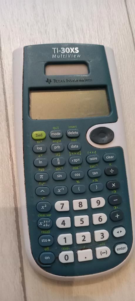 Rekenmachine Texas Instruments TI-30XS, Diversen, Rekenmachines, Gebruikt, Ophalen of Verzenden