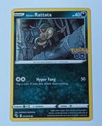 Rattata Pokemon kaart, Losse kaart, Zo goed als nieuw, Verzenden