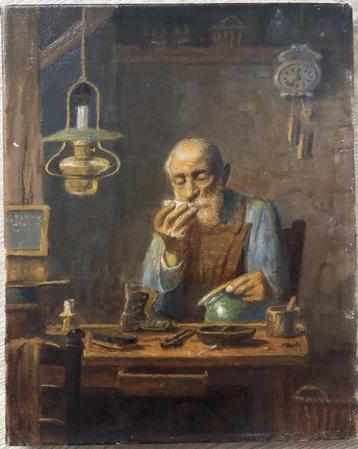 Willem van Nieuwenhoven (1879-1973)-Lunch van de schoenmaker beschikbaar voor biedingen
