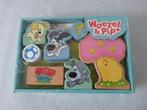 Woezel en Pip 7 Houten Speelblokken – lft 2+, Ophalen of Verzenden, Nieuw, Overige typen