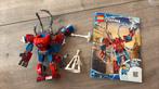 Lego spiderman mech 76146, Ophalen of Verzenden, Zo goed als nieuw