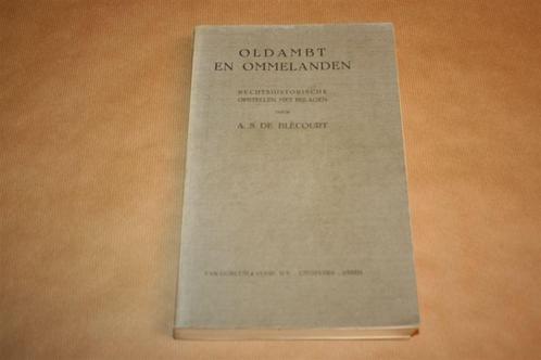 Oldambt en Ommelanden - de Blécourt - 1935 !!, Boeken, Geschiedenis | Stad en Regio, Gelezen, 20e eeuw of later, Ophalen of Verzenden