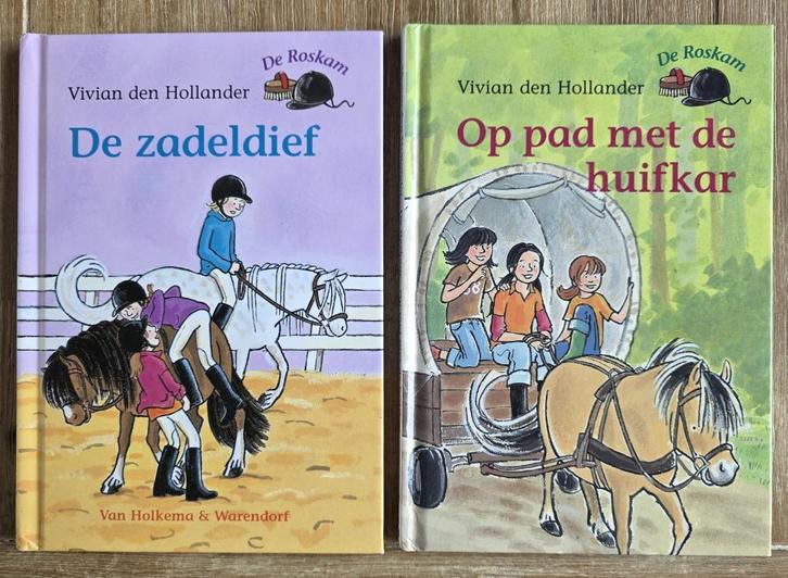 2 x De Roskam - AVI M4 - Groep 4 - Vivian den Hollander, Boeken, Kinderboeken | Jeugd | onder 10 jaar, Zo goed als nieuw, Fictie algemeen