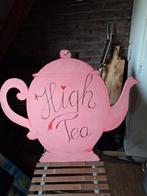 High Tea, reclamebord, groot, Ophalen, Gebruikt