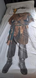 Snurk piraat, Huis en Inrichting, Slaapkamer | Beddengoed, Gebruikt, Eenpersoons, Wit, Dekbedovertrek