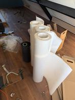 Rollen stucloop bescherming gebruikt Gratis, Doe-het-zelf en Verbouw, Zeil en Folie, Ophalen, Gebruikt, 15 m² of meer, Folie