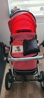 Roze kinder/wandelwagen met maxi cosi en extra's, Kinderen en Baby's, Kinderwagens en Combinaties, Overige merken, Gebruikt, Combiwagen