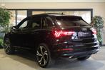 Audi Q3 45 TFSI e S-Line 245PK Pano Leder Trek Led Sonos Acc, Auto's, Audi, Gebruikt, Zwart, 4 cilinders, Zwart