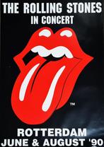Rolling Stones - Rotterdam - De Kuip 1990 tourposter 55 x 78, Ophalen, Rechthoekig Staand, Zo goed als nieuw, A1 t/m A3