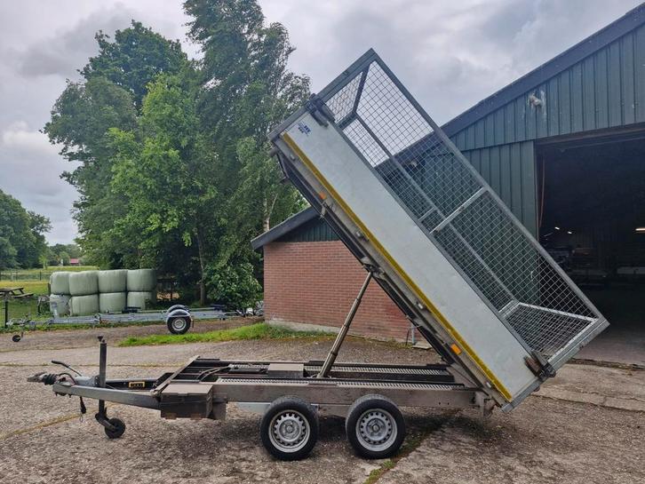 Eduard kieper 2700kg met loofrekken en rijplaten, Auto diversen, Aanhangers en Bagagewagens, Zo goed als nieuw, Ophalen
