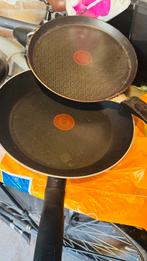 Te koop pannenkoeken set en wok pan €15., Ophalen of Verzenden, Zo goed als nieuw, Wok