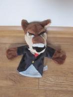 De Efteling Albert Heijn zacht pluche handpop de boze wolf, Kinderen en Baby's, Ophalen of Verzenden, Nieuw, Hond