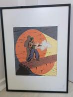 Blake en Mortimer Ingelijste Plaat, Ophalen of Verzenden
