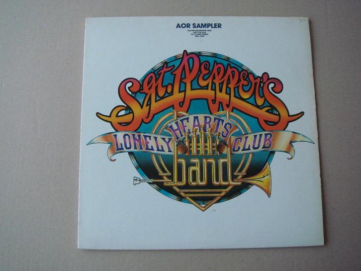 Sgt. Peppers Lonely Hearts Club Band AOR Sampler LP Beatles, Cd's en Dvd's, Vinyl | Rock, Gebruikt, Poprock, 12 inch, Ophalen of Verzenden
