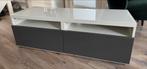 IKEA Besta TV Meubel, Ophalen, 100 tot 150 cm, Glas, Zo goed als nieuw