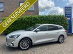 Ford FOCUS Wagon 1.0 EcoBoost Titanium Climate C, Cruise C,, Stof, Gebruikt, Zwart, Met garantie (alle)
