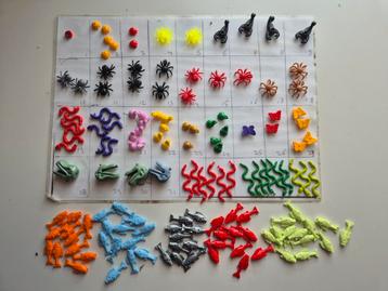 Lego dieren spin slang vis vlinder kikker scorpion krekel beschikbaar voor biedingen