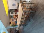 3 hoge tafels en hoge stoelen, Ophalen, Gebruikt