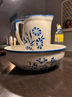 Boch Lampetset - Schaal en Kan, Antiek en Kunst, Ophalen