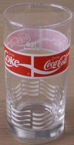 Recht Coca Cola glas rode band Coca-Cola Coke maataand 0,2 L, Ophalen of Verzenden, Nieuw