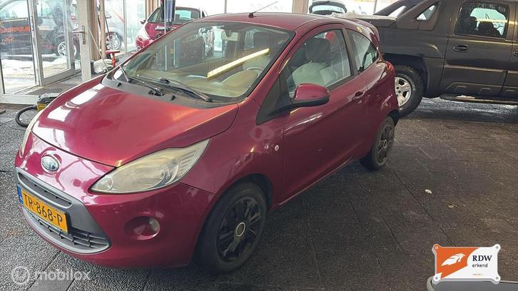 Ford Ka 1.2 Titanium, Auto's, Ford, Bedrijf, Te koop, Ka, ABS, Airbags, Airconditioning, Alarm, Boordcomputer, Centrale vergrendeling