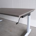 Zettoe Slinger zit-zit bureau - H62-82cm - 160x80cm - BR85, Gebruikt, -, -, In hoogte verstelbaar