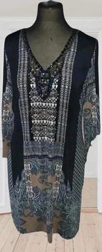 Jurk K-Design xl, Maat 46/48 (XL) of groter, Onder de knie, Verzenden, Blauw