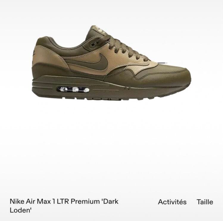 Nike air max 1 maat 44,5, Kleding | Heren, Schoenen, Overige kleuren, Ophalen of Verzenden, Sneakers of Gympen, Zo goed als nieuw