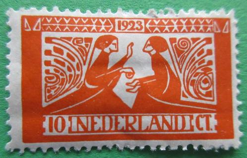 Nederland NVPH 135 Tooropzegels 1923 ongebruikt, Postzegels en Munten, Postzegels | Nederland, Postfris, T/m 1940, Verzenden