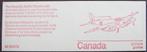 Postzegelboekje Canada 74A – Vliegtuig The Mosquito, Verzenden, Postfris, Noord-Amerika