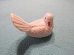 Vintage wit porseleinen vogeltje, parkiet?, Antiek en Kunst, Ophalen of Verzenden