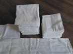 8 nieuwe theedoeken en 8 nieuwe handdoeken, Ophalen of Verzenden, Nieuw, Wit, Theedoek of Handdoek