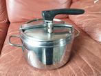 LAGOSTINA SNELKOOKPAN RVS, Huis en Inrichting, Ophalen of Verzenden, Zo goed als nieuw, Rvs, Kookpan of Snelkookpan